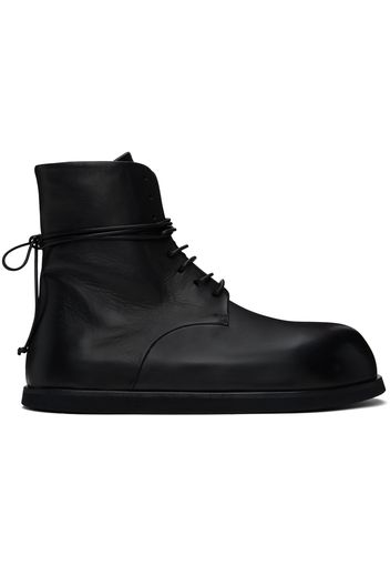 Marsèll Black Gigante Lace Up Ankle Boots