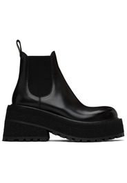 Marsèll Black Carretta Chelsea Boots