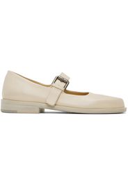 Marsèll Beige Mary Jane Loafers