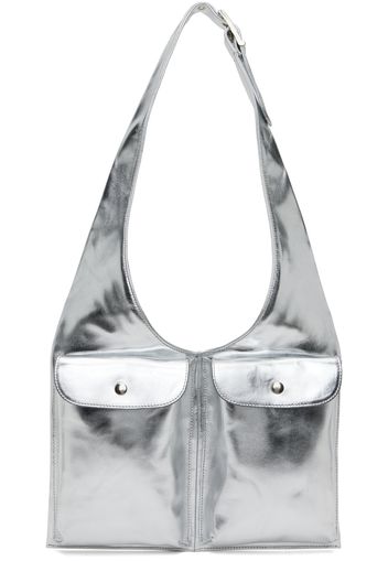 Maryam Nassir Zadeh Silver Julian Bag