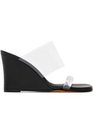 Maryam Nassir Zadeh Black Olympia Wedge Heeled Sandals