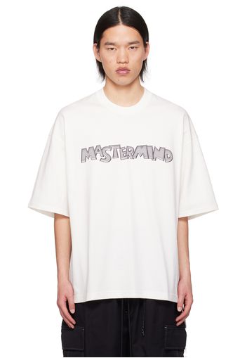 mastermind JAPAN White Metal T-Shirt