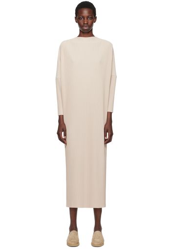 Max Mara Leisure Beige Faraone Maxi Dress