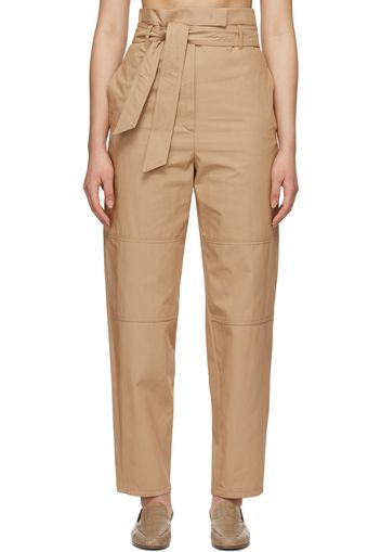 Max Mara Beige Canossa Trousers