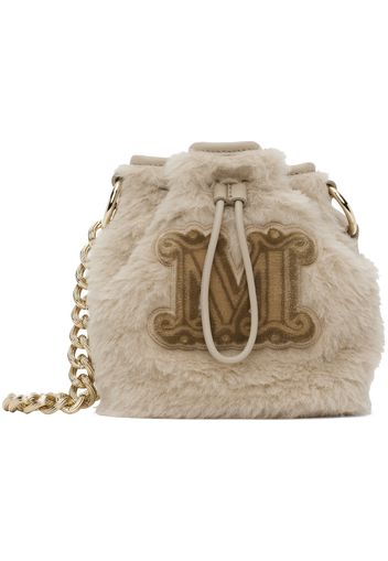 Max Mara Beige Teddy Bucket Bag