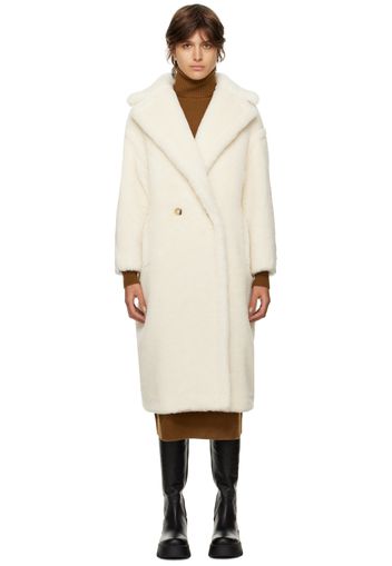 Max Mara White Teddy Bear Icon Coat