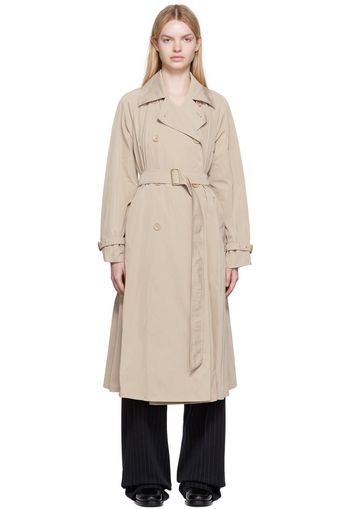 Max Mara Beige Efedra Trench Coat