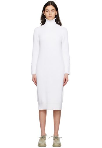 Max Mara White Norcia Midi Dress