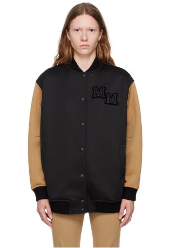 Max Mara Black Verace Bomber Jacket