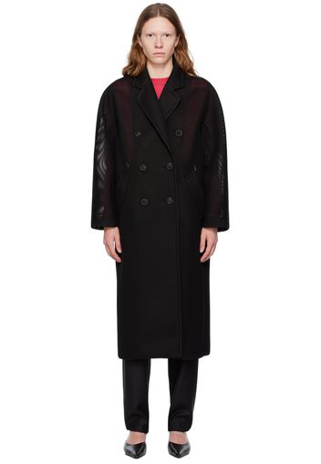 Max Mara Black Madame Coat