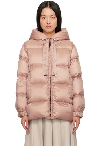 Max Mara Pink Seia Down Jacket