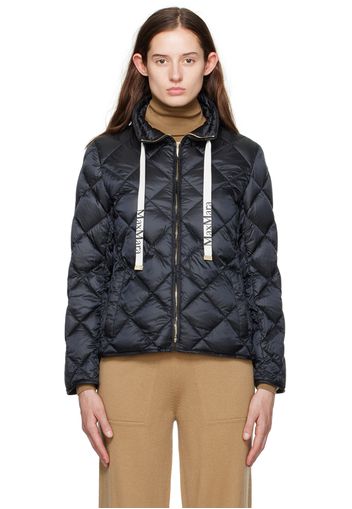 Max Mara Black The Cube Trea Down Jacket