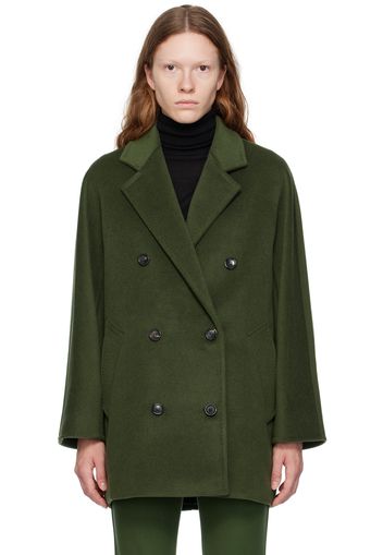 Max Mara Green Rebus Coat