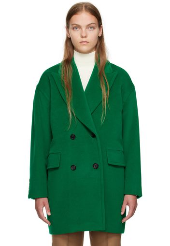 Max Mara Green Oversized Jacket