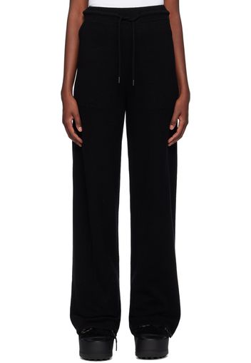 Max Mara Black Parole Lounge Pants