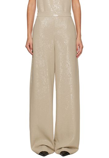 Max Mara Beige Stelvio Trousers