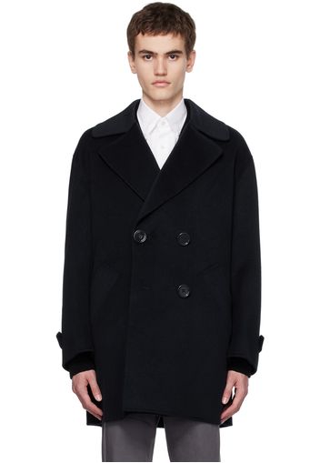 Max Mara Navy Oceania Coat