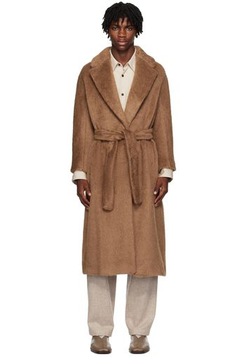 Max Mara Brown Oversized Coat