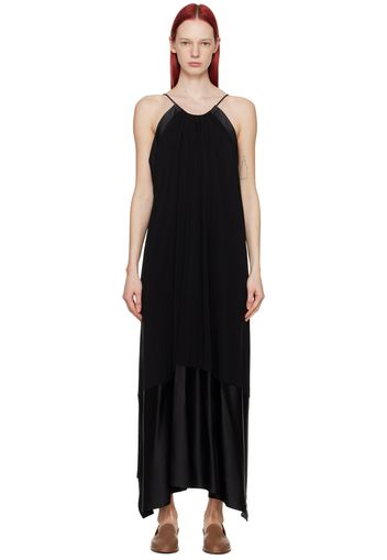 Max Mara Black Samaria Maxi Dress