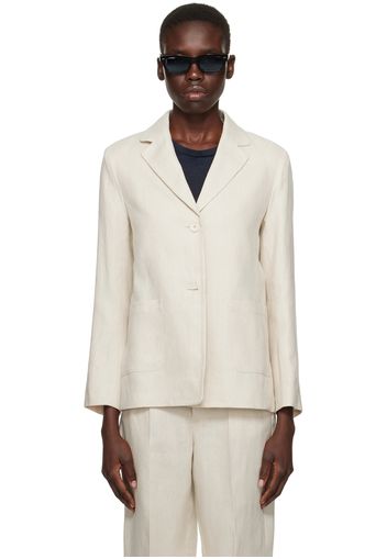 Max Mara Beige Socrates Blazer