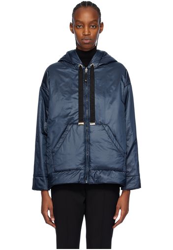 Max Mara Navy Greenbox Reversible Jacket