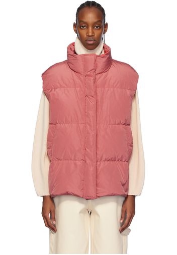 Max Mara Pink Taffgil Down Vest