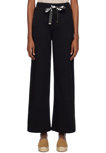 Max Mara Black Badia Lounge Pants