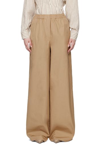 Max Mara Beige Navigli Trousers