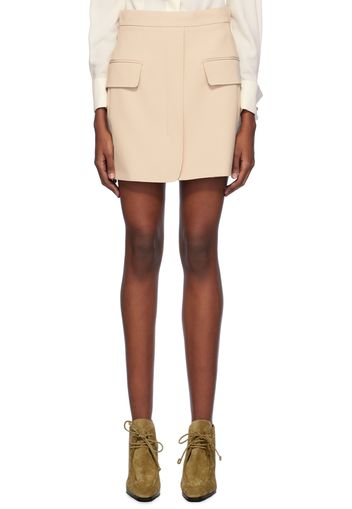 Max Mara Beige Nuoro Miniskirt