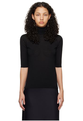 Max Mara Black Ciriaco Turtleneck