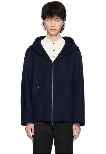 Max Mara Navy Wind Hoodie