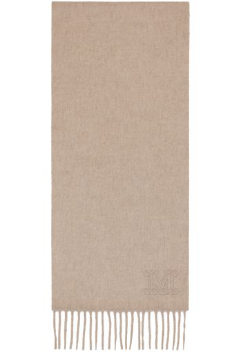 Max Mara Beige Cashmere Scarf