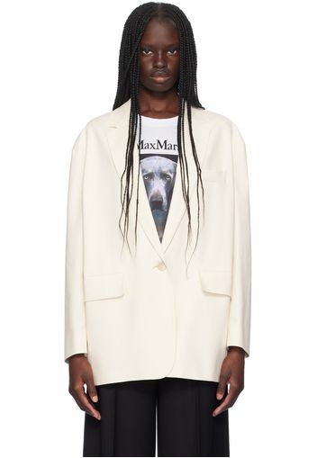 Max Mara Off-White Monica Blazer