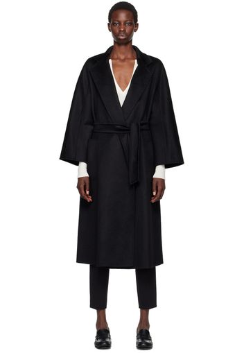 Max Mara Black Ludmilla Icon Coat