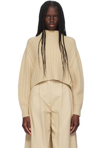 Max Mara Beige Hodeida Sweater