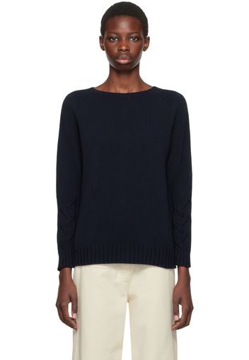 Max Mara Navy Harald Sweater