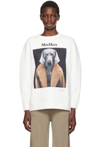 Max Mara Off-White Bacco Sweatshirt