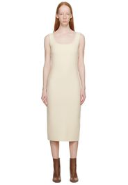 Max Mara Off-White Onagro Midi Dress