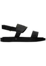 Max Mara Black Diana Sandals