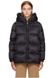 Max Mara Black The Cube Quilted Down Jacket