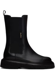 Max Mara Black English Chelsea Boots