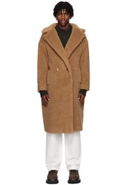 Max Mara Brown Icon Faux-Fur Coat