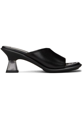 Miista Black Synthia Heeled Sandals