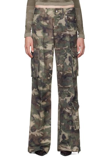 MISBHV Khaki Camouflage Cargo Pants