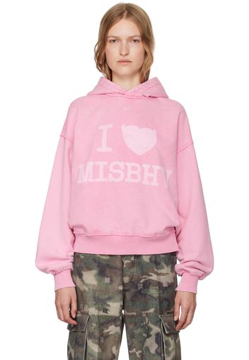 MISBHV Pink 'I Love MISBHV' Hoodie