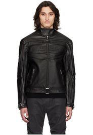 MISBHV Black Fast Leather Jacket