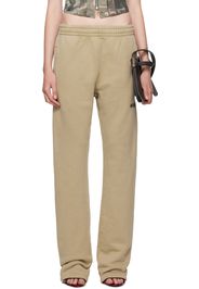 MISBHV Beige Community Lounge Pants