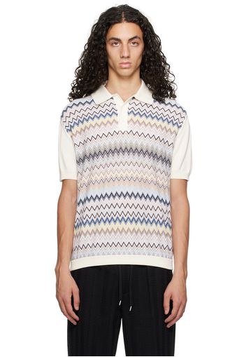 Missoni Multicolor Zig-Zag Polo