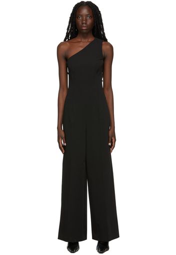 MM6 Maison Margiela Black One Strap Jumpsuit