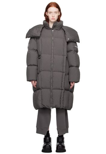 MM6 Maison Margiela SSENSE Exclusive Gray CHENPENG Edition Down Coat